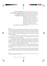 os quilombos no brasil: questões conceituais e normativas - CEAS
