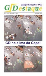 GD no clima da Copa! - Colégio Gonçalves Dias