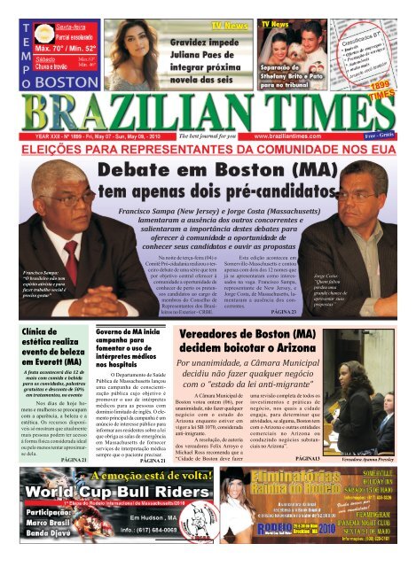 Vereadores de Boston (MA) decidem boicotar o ... - Brazilian Times