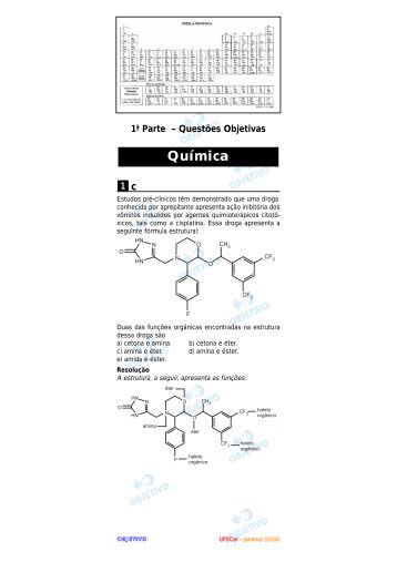 Química - Curso Objetivo