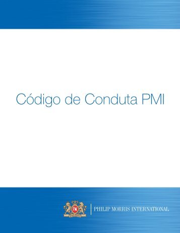 Código de Conduta PMI - Philip Morris International
