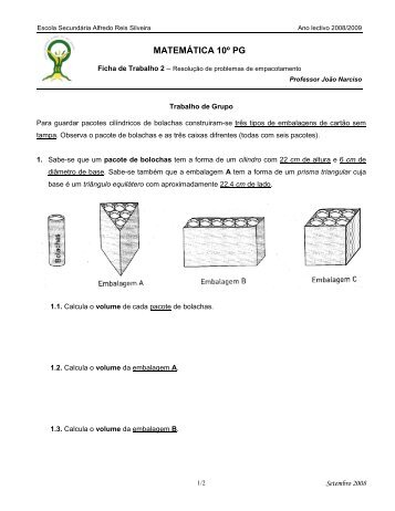 F2 - Matemática na Escola e na Vida