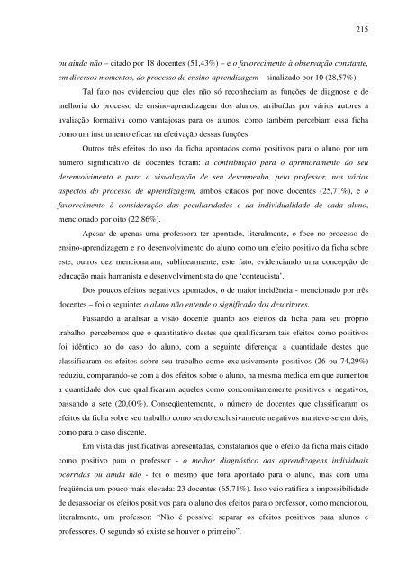 idas e vindas do processo de implementação de um programa de ...