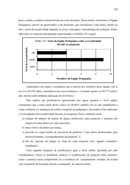 idas e vindas do processo de implementação de um programa de ...