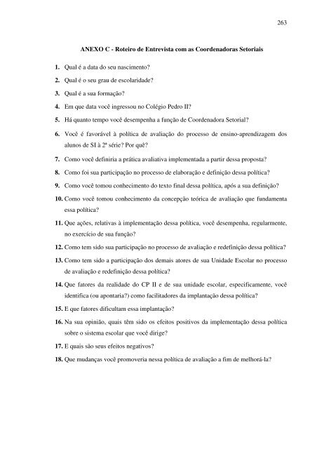 idas e vindas do processo de implementação de um programa de ...