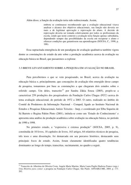 idas e vindas do processo de implementação de um programa de ...