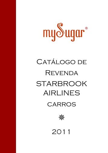 Catálogo de Revenda STARBROOK AIRLINES carros