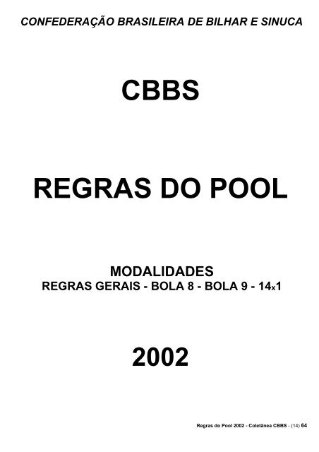 Regras do bilhar francês – Normas do bilhar a 3 tabelas