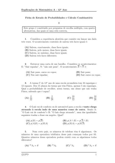 Sabe probabilidade?? #matematica #probabilidade