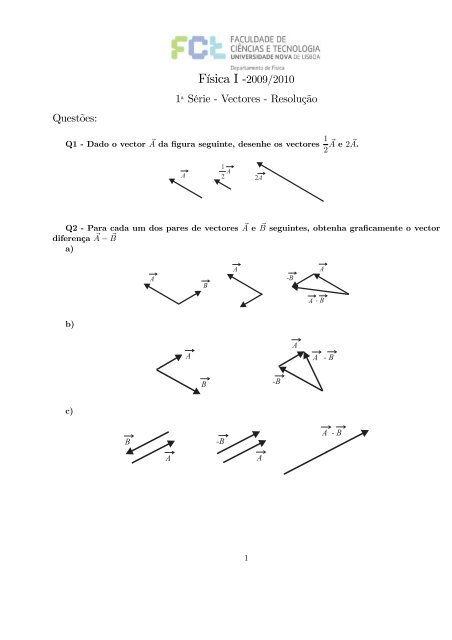 Física I -2009/2010