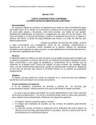 Boletín 3110 CARTA CONVENIO PARA CONFIRMAR LA ...