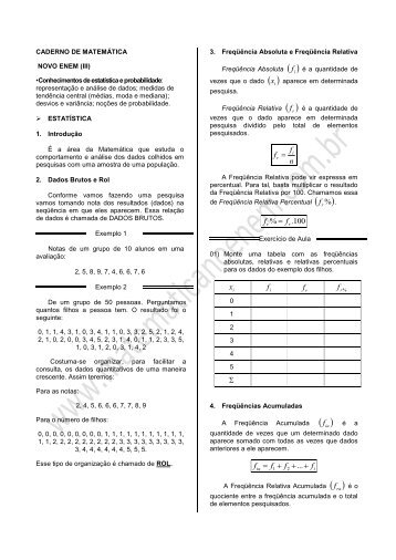 novo enem III.pdf - Matemática no ENEM