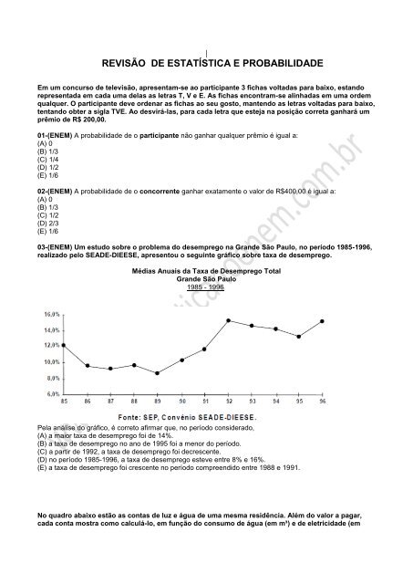 novo enem III.pdf - Matemática no ENEM