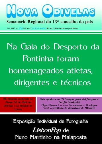 Na Gala do Desporto da Pontinha foram homenageados atletas ...