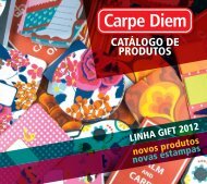CATÁLOGO DE PRODUTOS - Carpe Diem