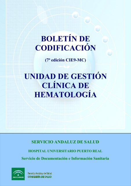 BOLETÍN DE CODIFICACIÓN UNIDAD DE GESTIÓN ... - CIE-9