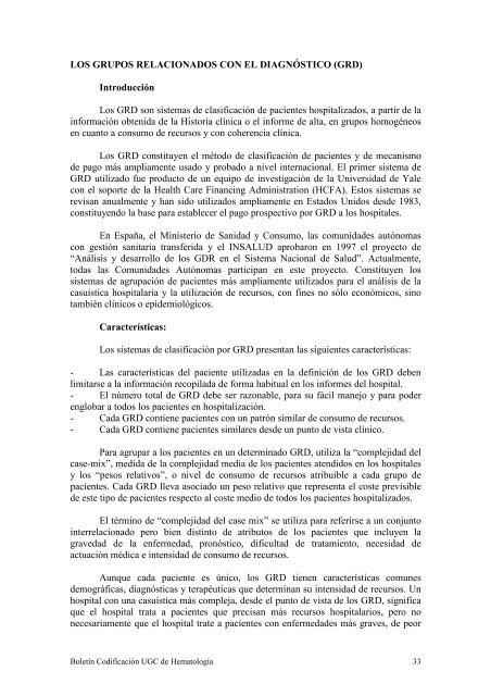 BOLETÍN DE CODIFICACIÓN UNIDAD DE GESTIÓN ... - CIE-9