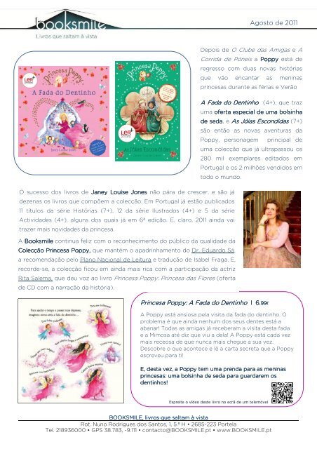 Agosto de 2011 Princesa Poppy: Princesa Poppy: A ... - Booksmile