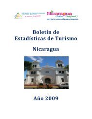 Boletín de Estadísticas de Turismo Nicaragua Año 2009 - Intur