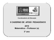 II CADERNO DE APOIO PEDAGÓGICO 2010 Matemática - Portal da ...