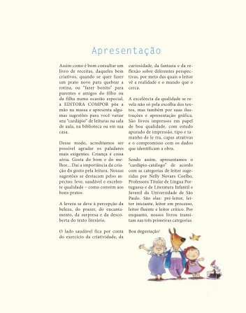 Miolo Catálogo Compor 2012.indd - Editora Le