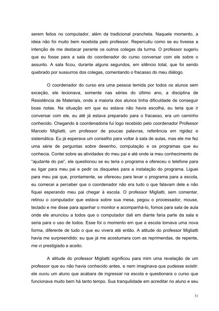 A educação contextualizada como instrumento de inclusão ... - Unicid