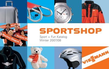 SPORTSHOP Sport + Fun Katalog Winter 2007/08 - Satag