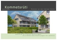 NEUBAU 4 MFH, PARZ. 1150 BIS 1153 + 388 - Walter Zimmermann ...