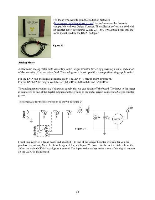 GCK-01 Geiger Counter Kit Manual and Assembly Guide