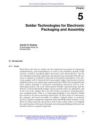 5 Solder Technologies for Electronic Packaging and Assembly