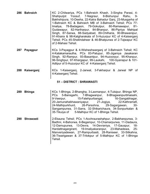 DELIMITATION OF PARLIAMENTARY AND ASSEMBLY ...