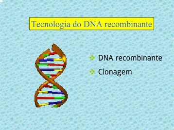 Recombinant dna research papers