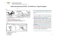 Análise dos descritores da APR II – 8ª série/9º ano – Língua ... - Seduc