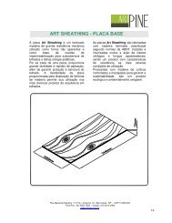 Especificações Técnicas (.pdf) - Art Pine