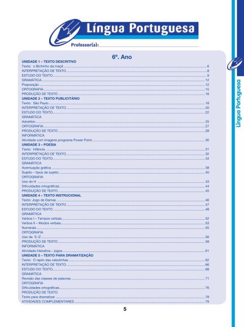 Plano de aula - 6º ano - Criação de palavras derivadas e compostas