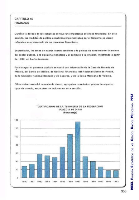 Anuario Estadístico de los Estados Unidos Mexicanos 1992 - Inegi