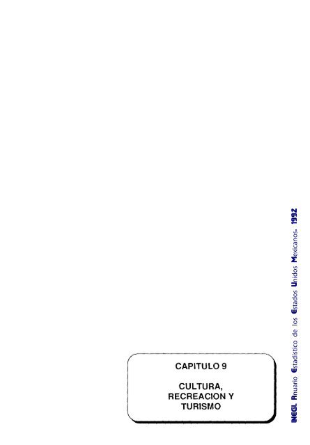 Anuario Estadístico de los Estados Unidos Mexicanos 1992 - Inegi