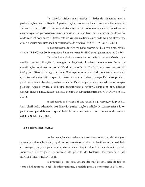 PROCESSO DE OBTENÇÃO DE VINAGRE DE GENGIBRE