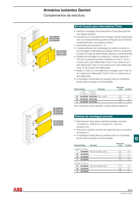 Caixas e Armários de Distribuição 2010 (web).pdf - ABB