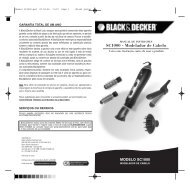 Manual SC1000.qxd - Black & Decker