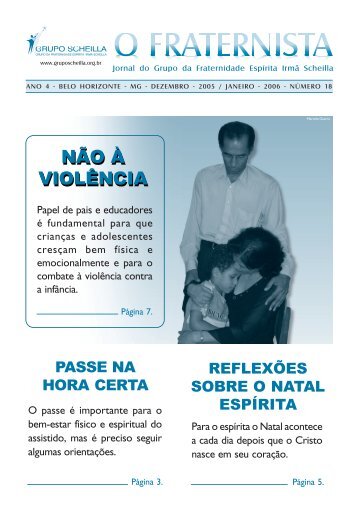 Número 18 - grupo da fraternidade espírita irmã scheilla