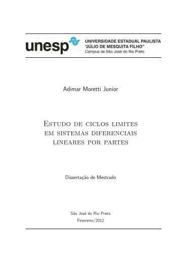 Estudo de ciclos limites em sistemas diferenciais lineares por partes