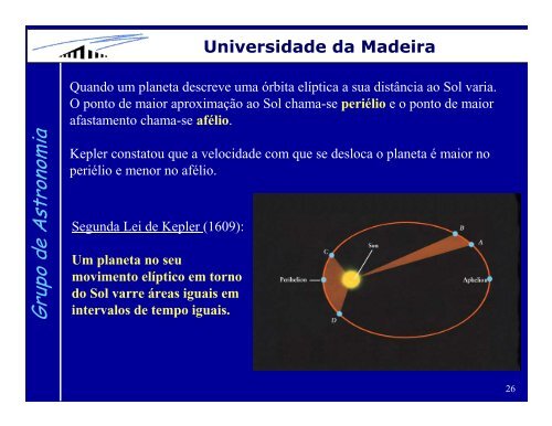 Movimento real e aparente das estrelas e dos Planetas