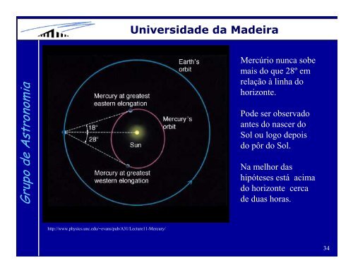 Movimento real e aparente das estrelas e dos Planetas