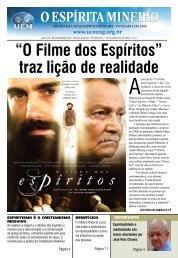 “O Filme dos Espíritos” traz lição de realidade - União Espírita Mineira