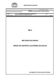 me-9 métodos de ensaio índice de suporte califórnia de solos