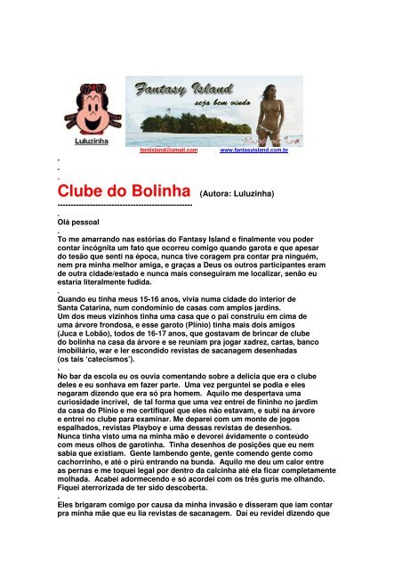 Clube da luluzinha e do bolinha Poços de caldas