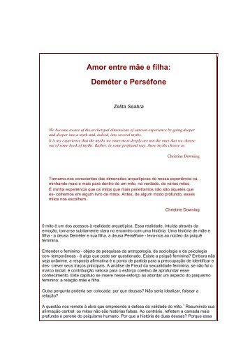 Amor entre mãe e filha - SBPA-RJ