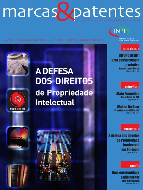 A DEFESA DOS DIREITOS de Propriedade Intelectual - INPI