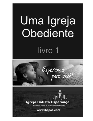 "9 Marcas de Uma Igreja Saudavel" por Mark Dever(PDF)